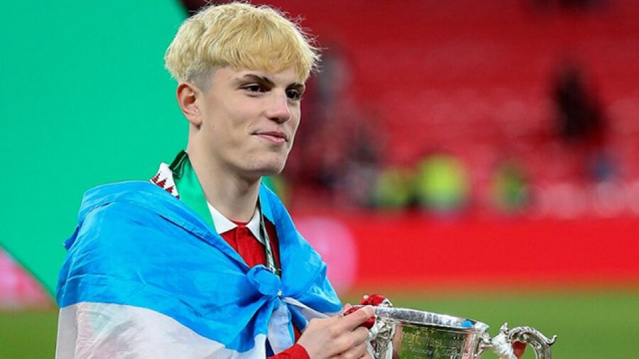 Para Garnacho será "una bendición" jugar en la Selección Argentina