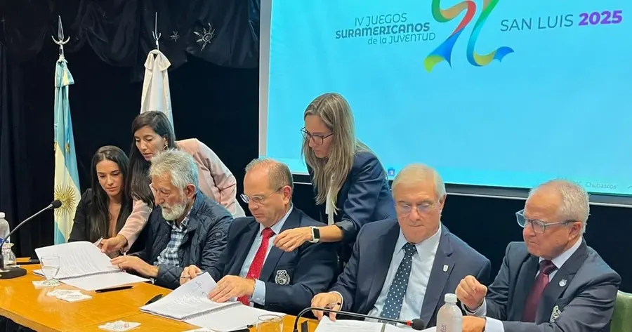San Luis fue elegida como sede para los próximos Juegos Suramericanos de la Juventud