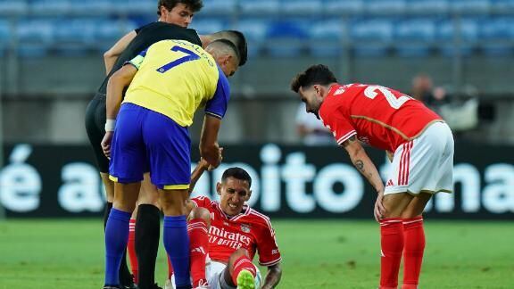 Lujazo de "Fideo": Ángel Di María eludió la marca de Cristiano Ronaldo con un espectacular "sombrero"
