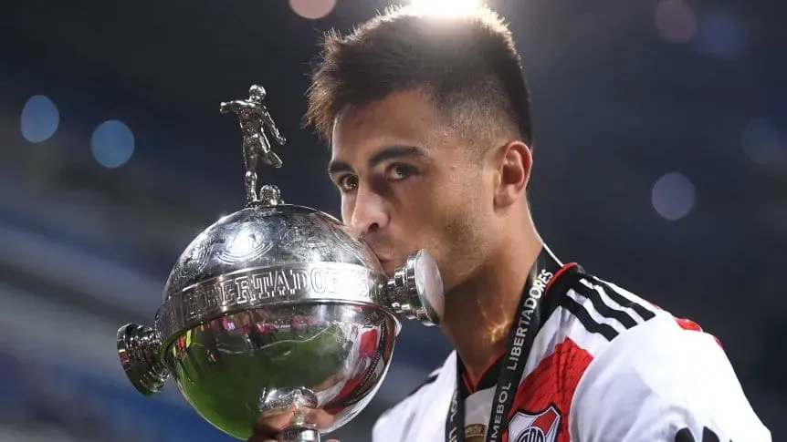 Volvió el Pity Martínez a River: cuándo podría debutar