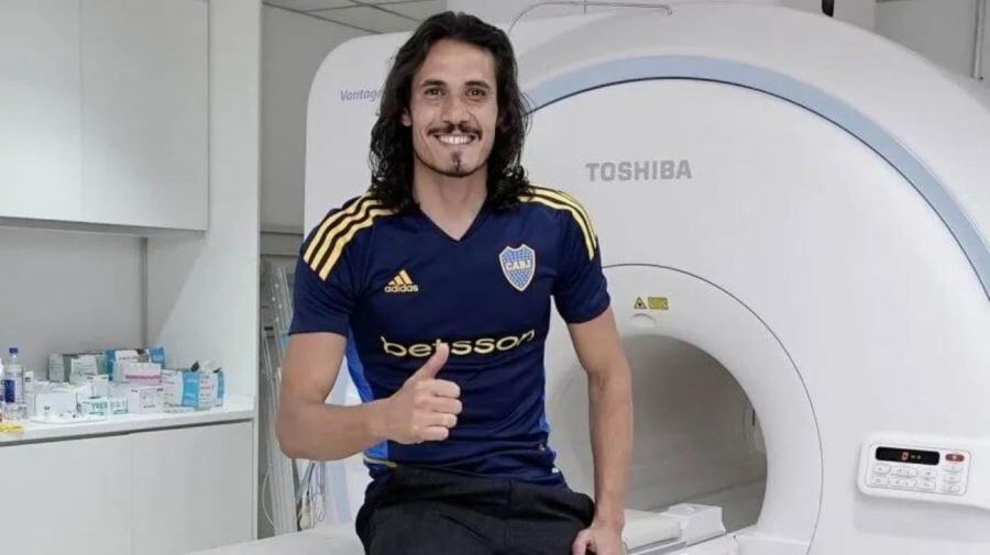 Edinson Cavani ya es oficialmente jugador de Boca