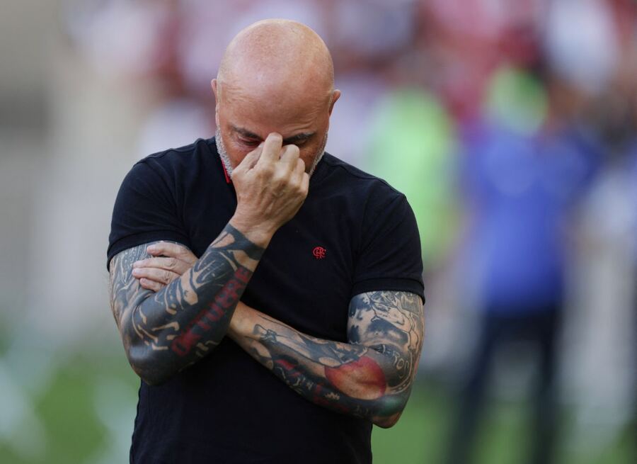 Jorge Sampaoli fue despedido como entrenador de Flamengo