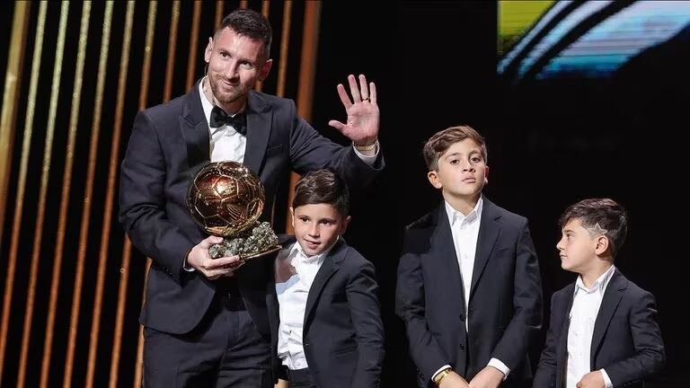 Messi obtuvo su octavo Balón de Oro