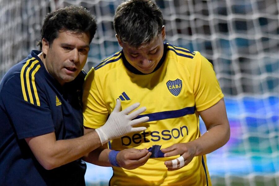 Zeballos se rompió los ligamentos cruzados de la rodilla derecha