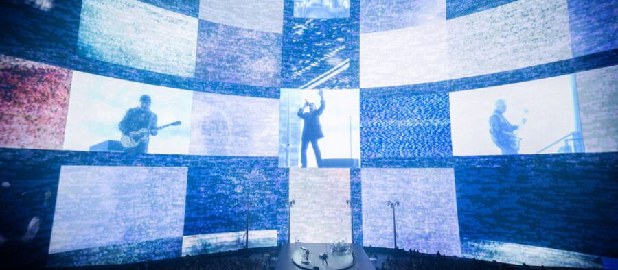 El increíble concierto de U2 que inauguró ‘The Sphere’, el futurista estadio de Las Vegas