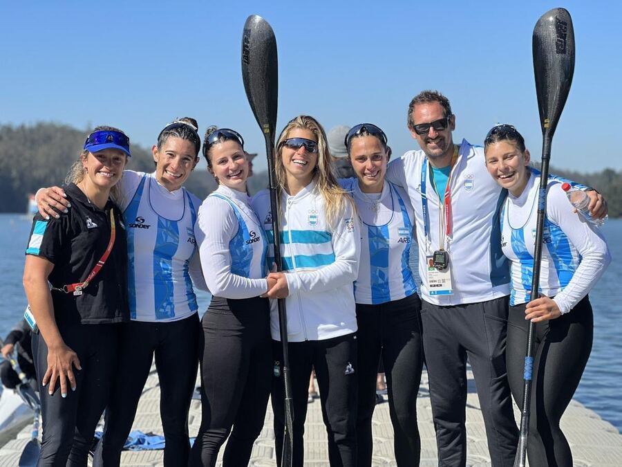 Otra medalla en canotaje y récord histórico de Sabrina Ameghino