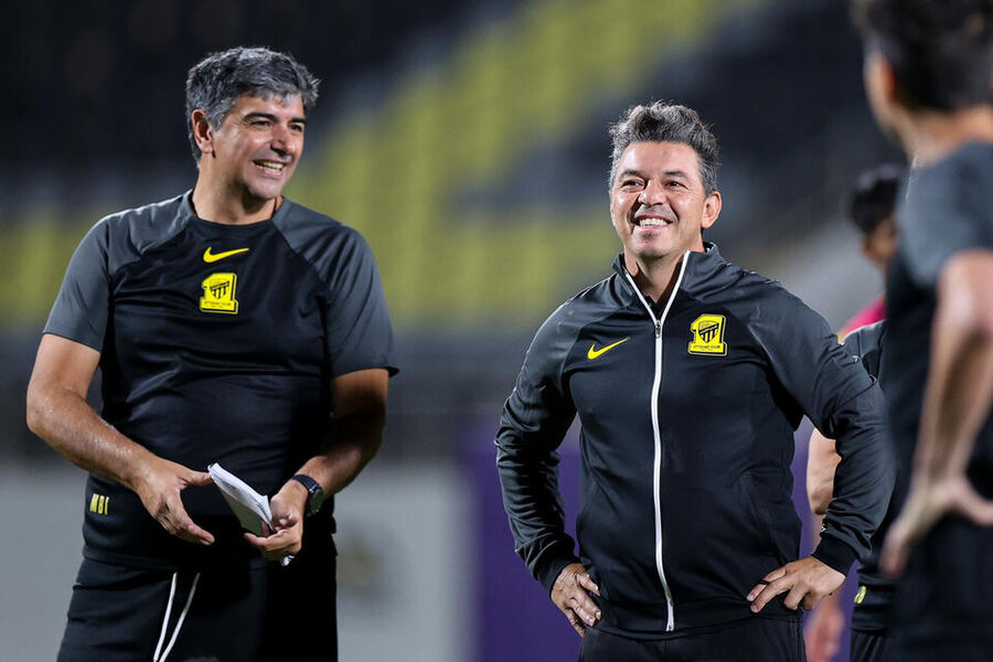 Hoy se enfrentan Marcelo Gallardo y Cristiano Ronaldo, en Arabia Saudita