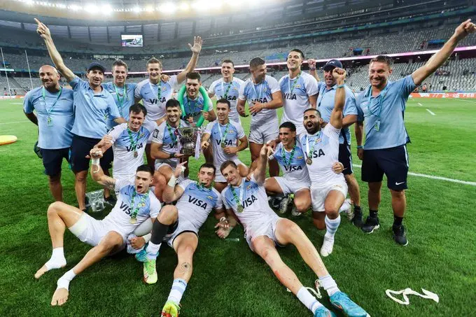 Los pumas 7s se consagraron campeones en Ciudad del Cabo