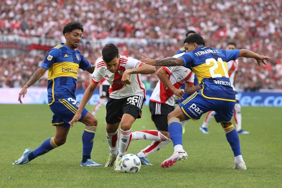 Superclásico: Boca y River empataron 1 a 1