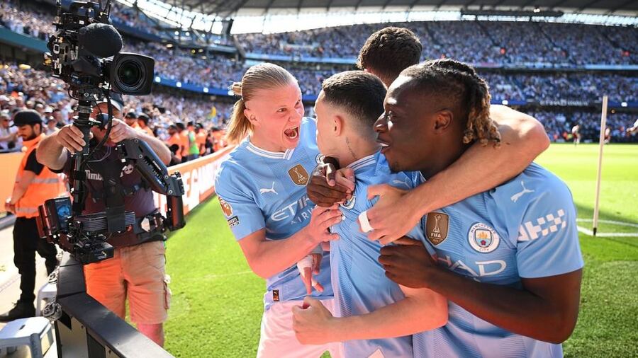Histórico: el Manchester City de Pep Guardiola y Julián Álvarez es tetracampeón de la Premier League