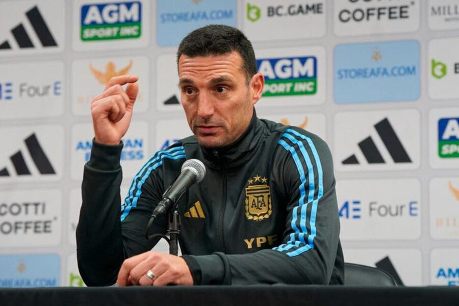 Scaloni dio la lista de convocados de la selección argentina para los próximos amistosos