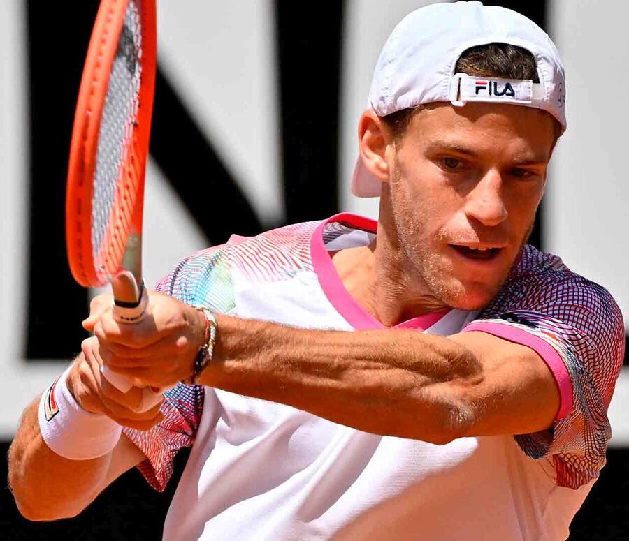 Diego Schwartzman entró al cuadro principal del Masters 1000 de Roma