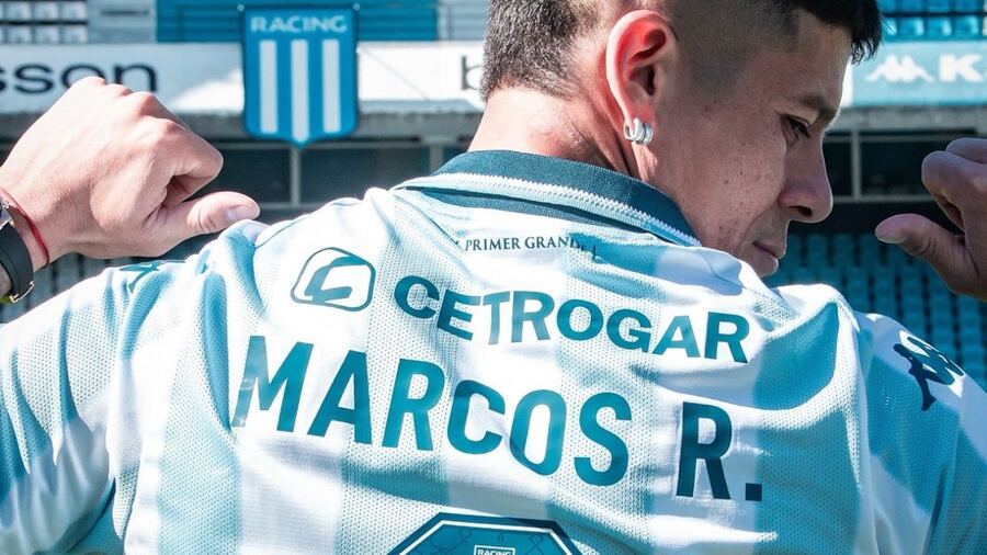 "¡Bienvenido Marcos!": La presentación oficial de Rojo en Racing Club