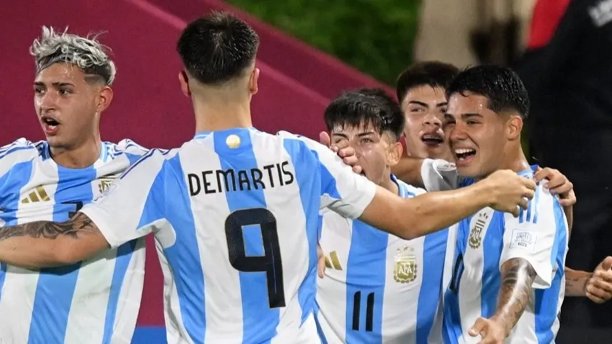 Mundial Sub 17: Argentina venció 3-2 a Bélgica por la fecha 1