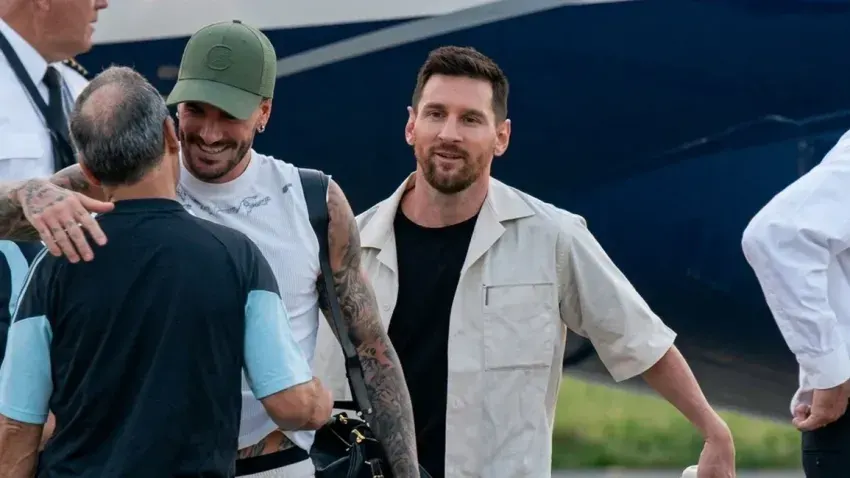 Messi llegó a Kansas City y la Selección Argentina realiza su primera práctica con plantel completo