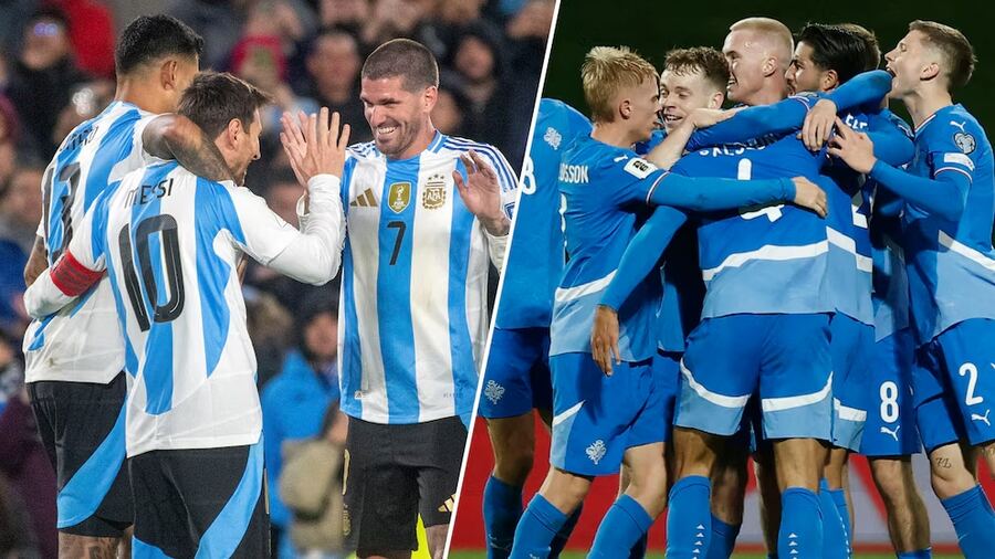 La Selección Argentina goleó a Islandia en el último amistoso antes del Mundial