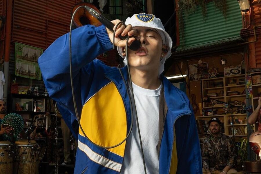 Trueno estrenó su Tiny Desk grabado en La Boca