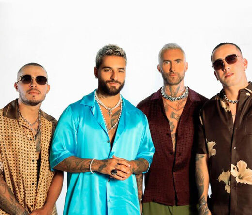 Maluma, Adam Levine y The Rudeboyz sorprenden juntos en "Ojalá"