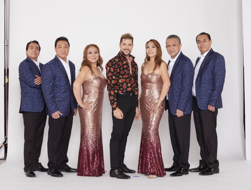 David Bisbal se le anima a la cumbia junto a Los Ángeles Azules