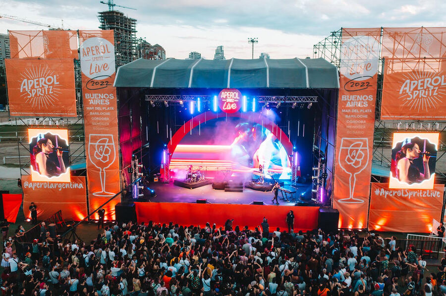 Llega una nueva edición del festival Aperol Spritz Live