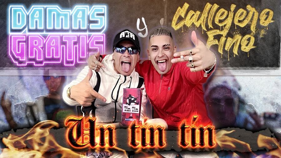 Damas Gratis y Callejero Fino se juntan para "Un tín tín"
