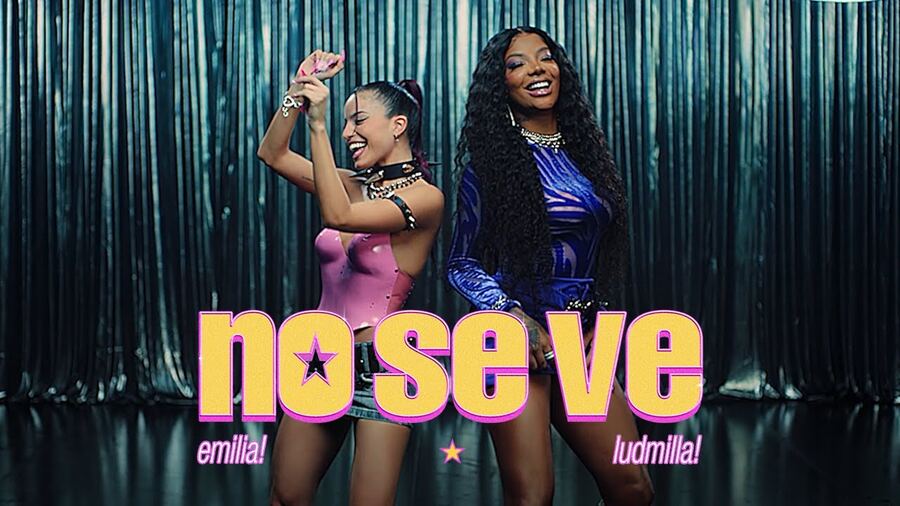 Mirá el backstage del video de Emilia y Ludmilla "No_se_ve.mp3"
