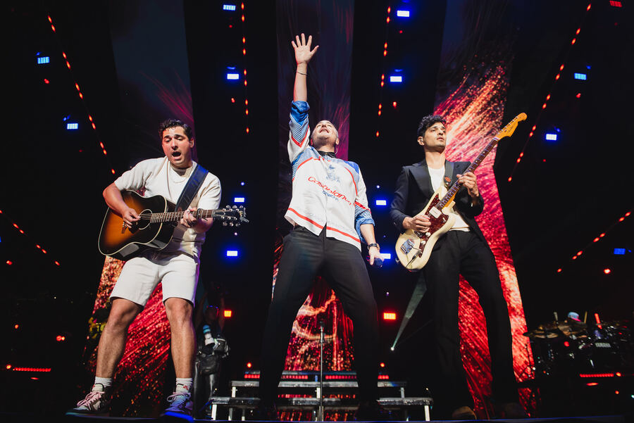 Reik brilló al máximo con un sold out en el Movistar Arena