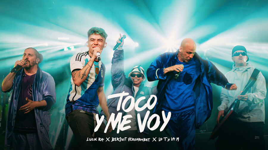 Luck Ra, Bersuit y La T y la M reversionan "Toco y me voy"