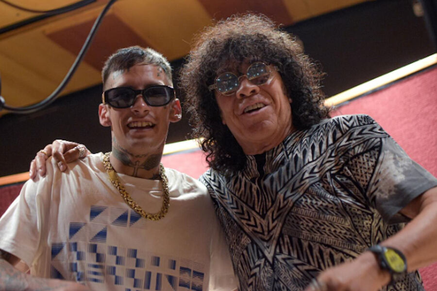 La Mona Jiménez y L-Gante publicarán una canción juntos titulada "Muchachos de Barrio"
