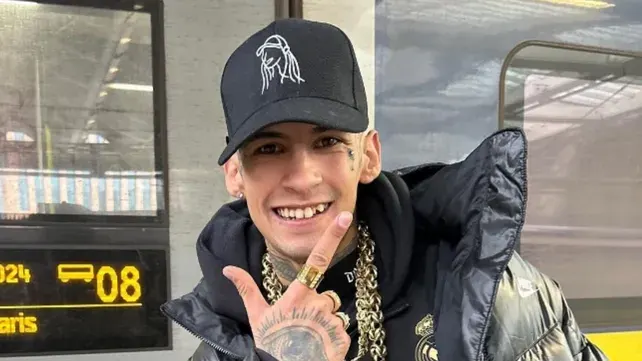 L-Gante se accidentó durante un show en Paraguay