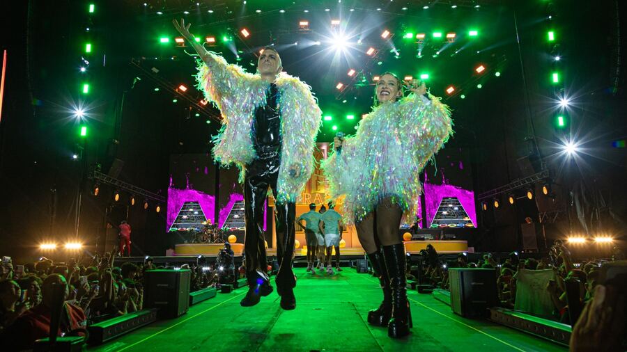 Miranda! publicó videos de sus shows en Ferro