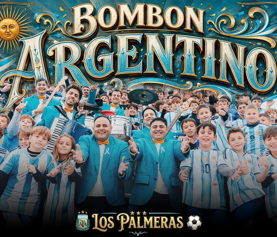 Los Palmeras estrenan "Bombón Argentino" tras el insólito blooper de la Selección